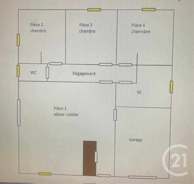 Maison &agrave; louer - 4 pi&egrave;ces - 90 m2 - Montagnac - 34 - LANGUEDOC-ROUSSILLON